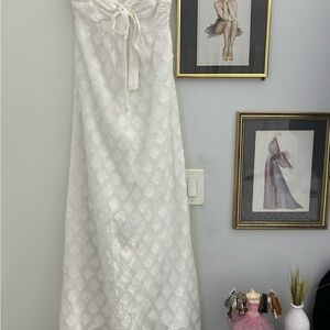 Michael Kors White Floral Dress